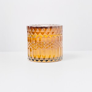 Amber Glass, Cardamom Candle, Amber Glass Candle, Amber Candle, Amber Glass Jar, Vintage Amber Glass, Amber, Amber Jar Candle, Amber Candle Holder, Amber Glass Candle Holder, Candles, Cool Candles, Non Toxic Candles