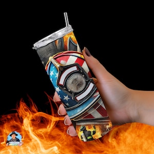 Firefighter Tumbler