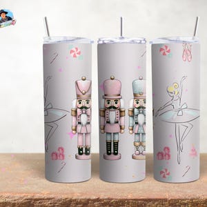 Charming Nutcracker Ballet Holiday Tumbler - Unique Gift Idea