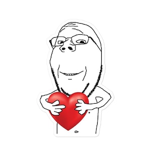 Pegatinas de Wojak / Cobson / Squirreljak / Chudjak / Chud / Soyjak / Billions / Sam Hyde / MDE / Merchandising