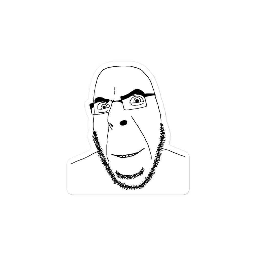 Wojak Stickers / Cobson / Squirreljak / Chudjak / Chud / Soyjak / Billions  / Sam Hyde / MDE / Merch - Etsy