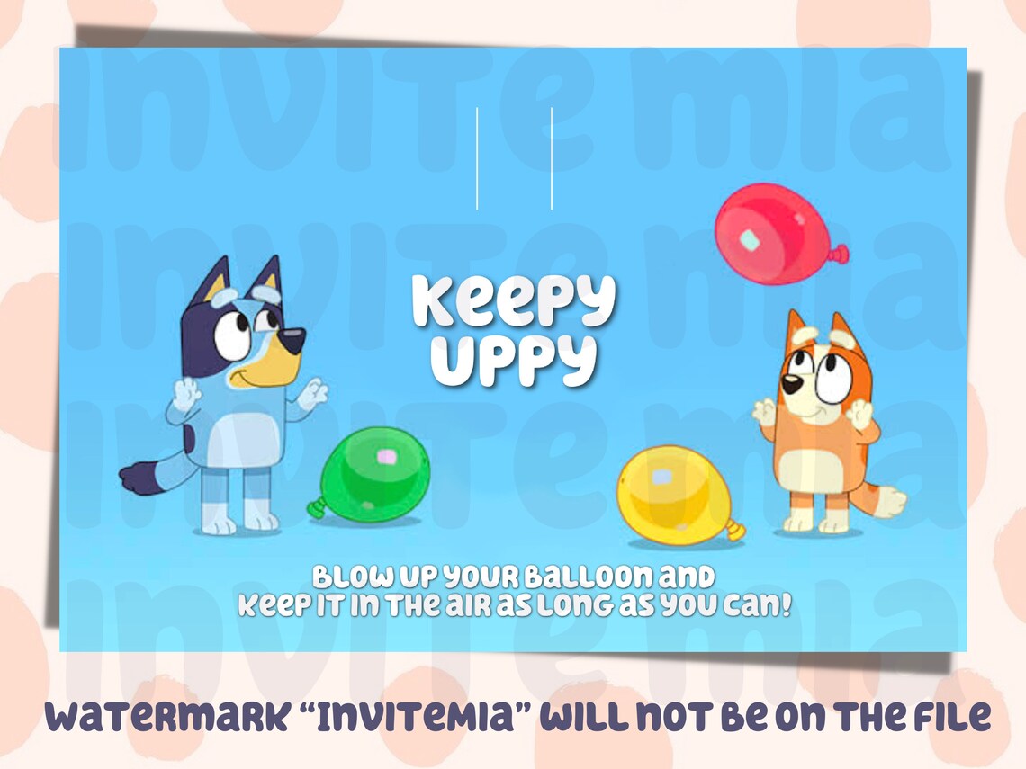 Bluey Keepy Uppy Printable Printable World Holiday