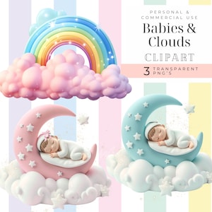 Babyparty Bilder, Baby Booties Clipart, Clip Art Auf Wolke sieben, Werbung, Himmel geschickt digital Regenbogen Mädchen Junge Geschlecht offenbaren Neutral
