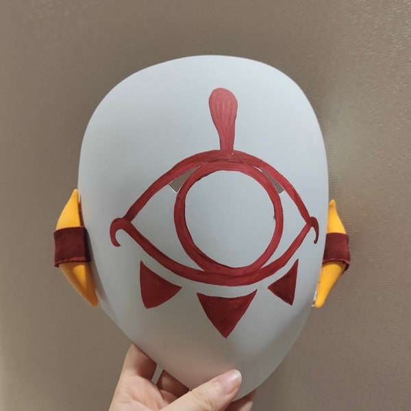 Máscara de Yiga Clan Blademaster, accesorios de cosplay de Lágrimas del Reino