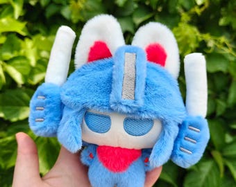 Transformers: Ultra Magnus-Inspired Bunny 10cm Plush Doll-Perfect for Fans & Gifts