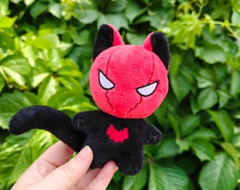 10cm Jason Todd Inspired by Red Hood, Robin Inspired Plush Doll, Handmade Unique for Collectors