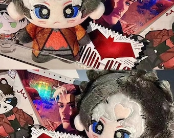 10cm Jason Todd Inspired by Red Hood, Robin Inspired Plush Doll, Handmade Unique for Collectors Pre-Order