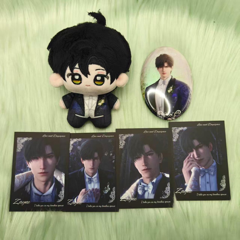 Love and Deepspace: Sylus/Caleb/Zayne/ Xavier/Rafayel-A comforting keepsake Gift Box for fans Zayne