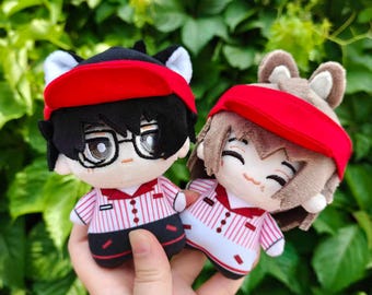 ペルソナ5 明智（制服）風ぬいぐるみ ちびキャラ かわいい ファン