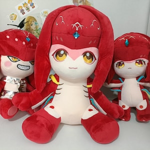40 cm Mipha-knuffels The Legend of Zelda Breath of the Wild, beste cadeau voor kinderen, vrienden, geliefden, gamefans Tears of Kingdom