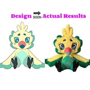 Make Your Own Doll, Custom Plush from Drawing, Custom Game Anime Doll, Customized OC Dolls, Plush Commissions