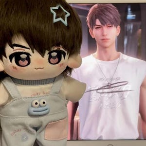 20cm Love and Deepspace Caleb Cotton Doll, Handmade 20cm Adorable and Soft  Customized Cotton OC Doll, Unique for Collectors