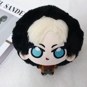 Cute Q-Version 10 cm Jason Todd Plush Doll | Red Hood & Robin Inspired | Handmade Unique Collectible