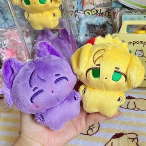 Stardew Valley Mango & Salmonberry 10cm Plush | Handmade Cotton Toy