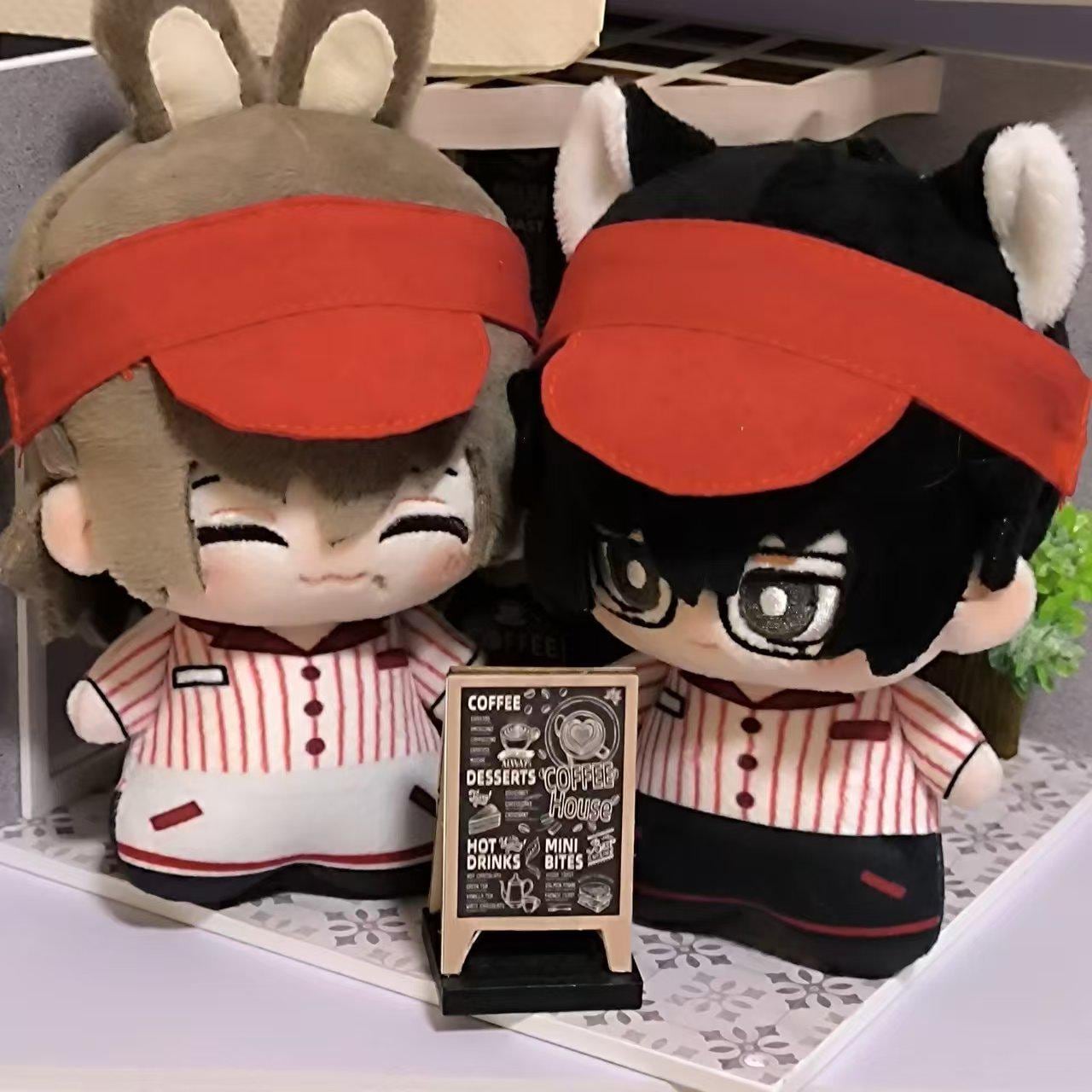 ペルソナ 雨宮蓮 ジョーカー/明智吾郎 10cm ぬいぐるみ - ファンや