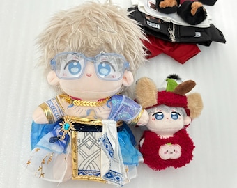 20cm Love and Deepspace Cotton Doll Clothes Poseidon Suit, Customized Full Set Of Clothing, Customized OC Doll Clothes