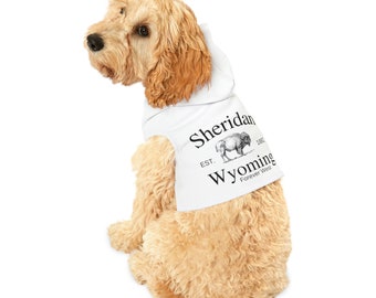 Sheridan Wyoming Dog Hoodie