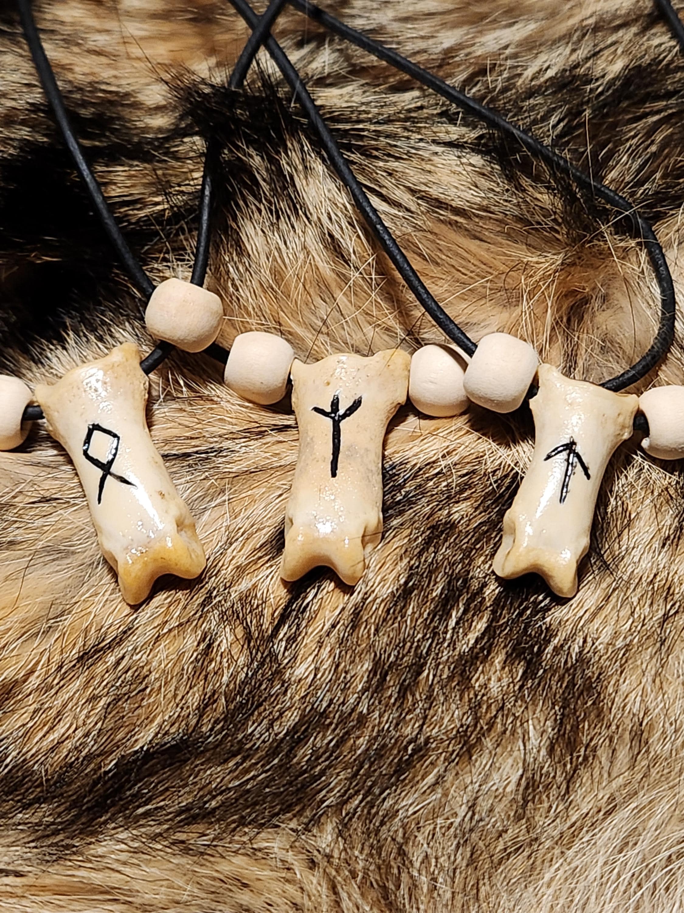 Rune Bone Pendant - Etsy