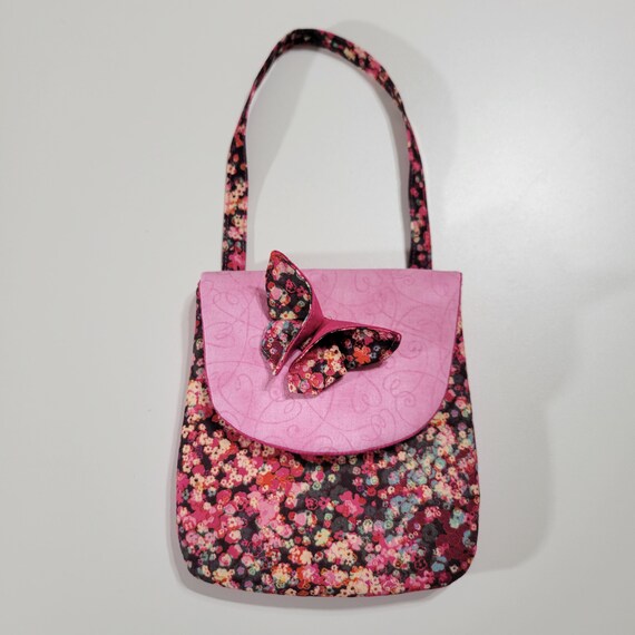 Girl s Pink Butterfly Purse Kid s Purse Kid s Crossbody Bag with Butterfly Handbag for Little Girl Etsy