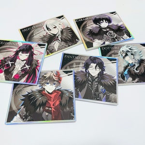 Genshin Impact Snezhnaya Excecutives Holographic Standees, Thick Art
