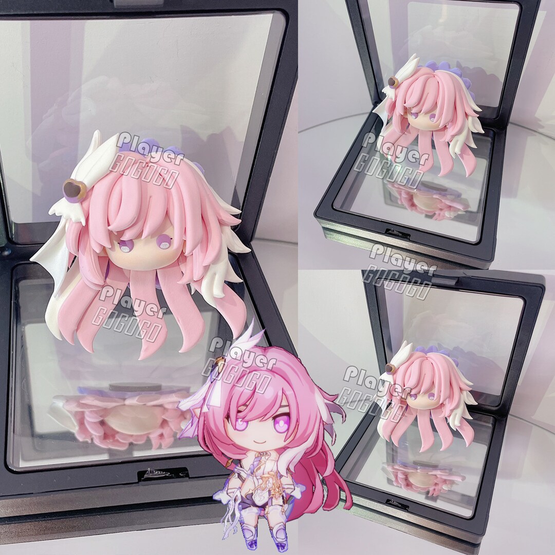 Figurine GK En Résine Elysia Honkai Impact 3ème - Modèle Collection 21cm Fait Main - Multicolore