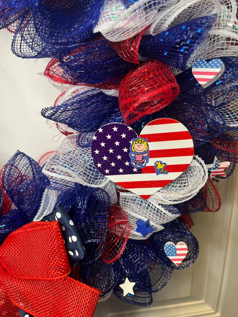 14 Charlie Brown Snoopy Peanuts Memorial Day 4th of July Etsy