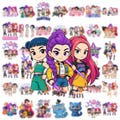 140+ KPop PNG Clipart Bundle, Huntrix Clipart png bundle for birthday, K-pop shirt, Demon Hunters clip art, Saja Boys stickers, K Pop paper