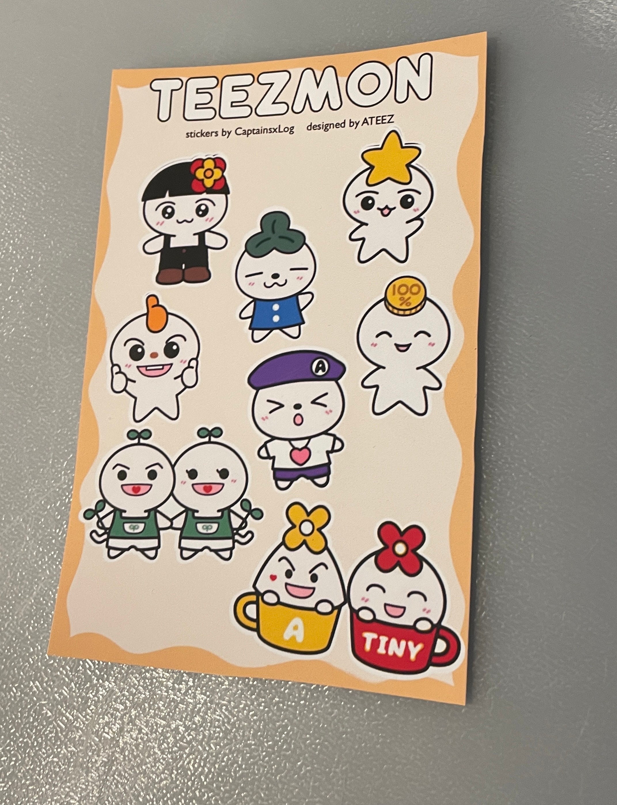 [Shaligraphics] ATEEZ Present Sticker Sheet