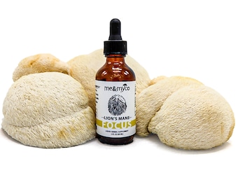 Lions Mane Mushroom Dual Extract Tincture - Soxhlet Extraction