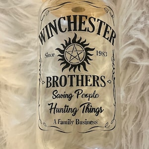 Supernatural Beer Can Coffee Glass