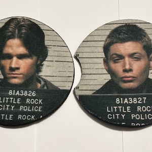 supernatural car coasters