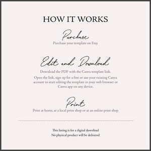 Cookie Order Form | Instant Download | Editable Canva Template | Business Templates | Small Business Form | Bakery Form image 4