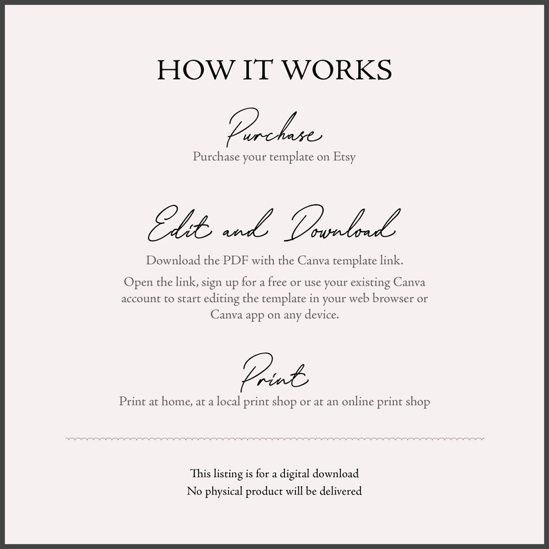 Cookie Order Form | Instant Download | Editable Canva Template | Business Templates | Small Business Form | Bakery Form image 4