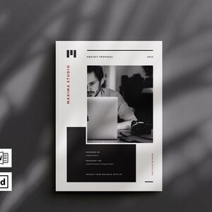 Business Proposal | Project Proposal | Simple Proposal | Client Proposal Template | Adobe Indesign | MS Word Template