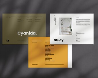 Client Proposal Template: Landscape Design for InDesign, MS Word, Pages