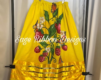 Str on Yellow Ribbon Skirt