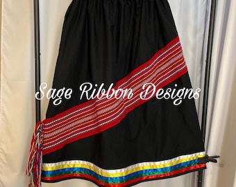 Métis Sash Ribbon Skirt