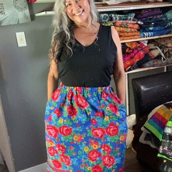 Liz Pelland Kokum Scarf Ribbon Skirt main image 1