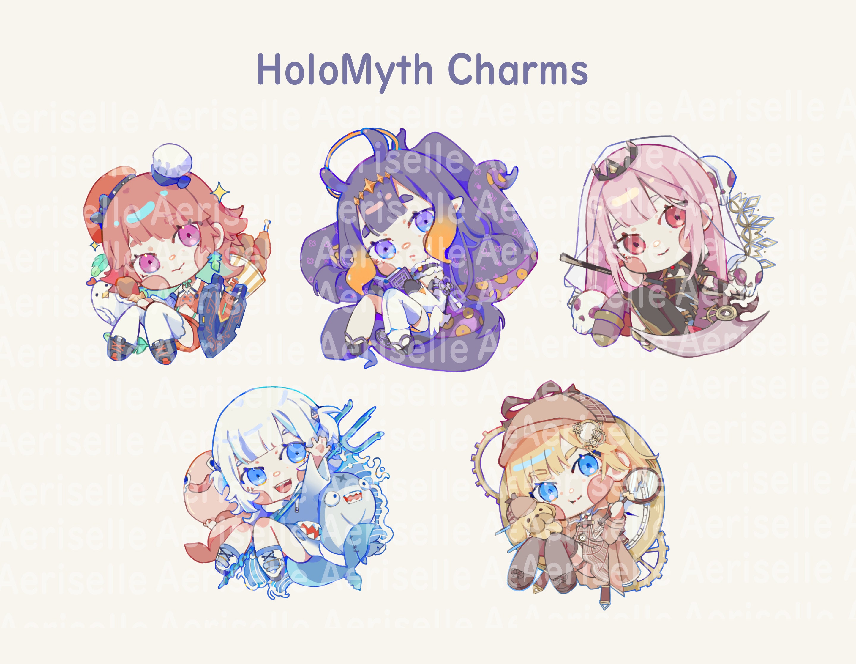 Hololive Keychain - Etsy Hololive Keychain - Etsy