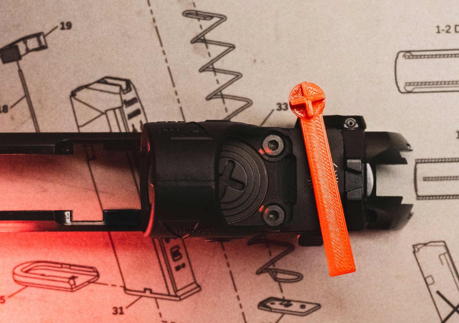 Trijicon SRO Battery Cap Tool Etsy