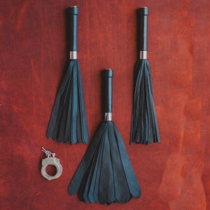 Heavy Leather Flogger Set, The orgasme flogger set
