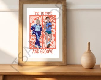 Kath and Kel Art Print: Funny Australian TV Show (Digital Download)