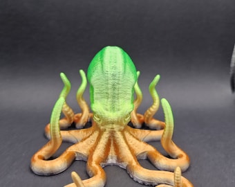 Octopus phone stand and pen holder