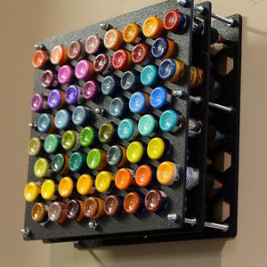 59 bottle Tattoo ink 1oz bottle holder Wall Mountable Artist Must Have storage