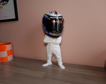 1/2 scale f1 formula 1, moto gp racer (helmet Stand/ Holder only)  1:2
