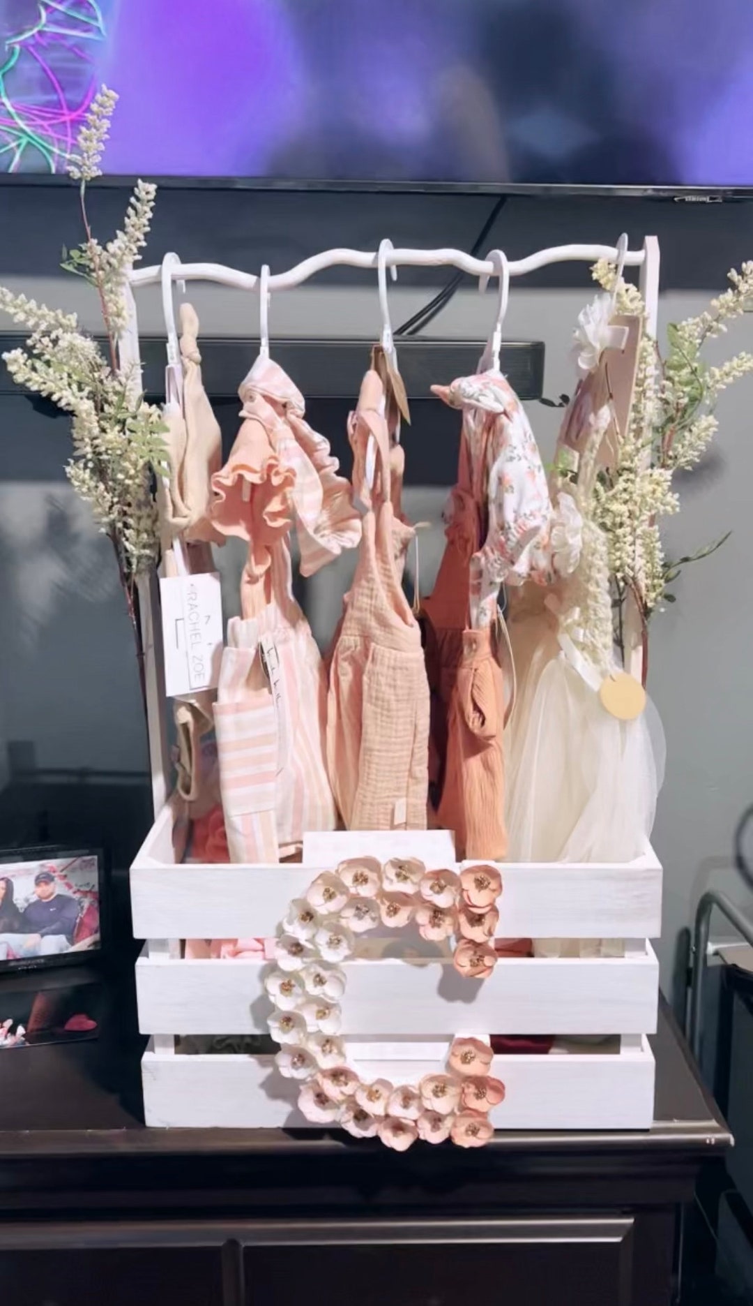 Baby Shower Crate Gift Etsy