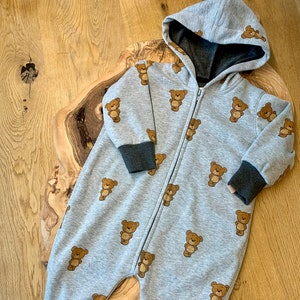 baby clothes, newborn clothes, teddy baby rompers, unisex handmade rompers, newborn rompers, overal, 74, 80
