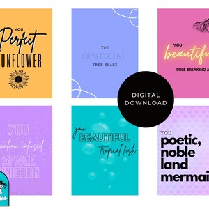 Galentines Day Cards Valentijnsdagkaarten Moederdagkaarten Leslie Knope Complimenten Set van 12 ontwerpen Afdrukbare Instant Digitale Download