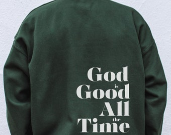 God Is Good All The Time SVG PNG JPG: Religious Download
