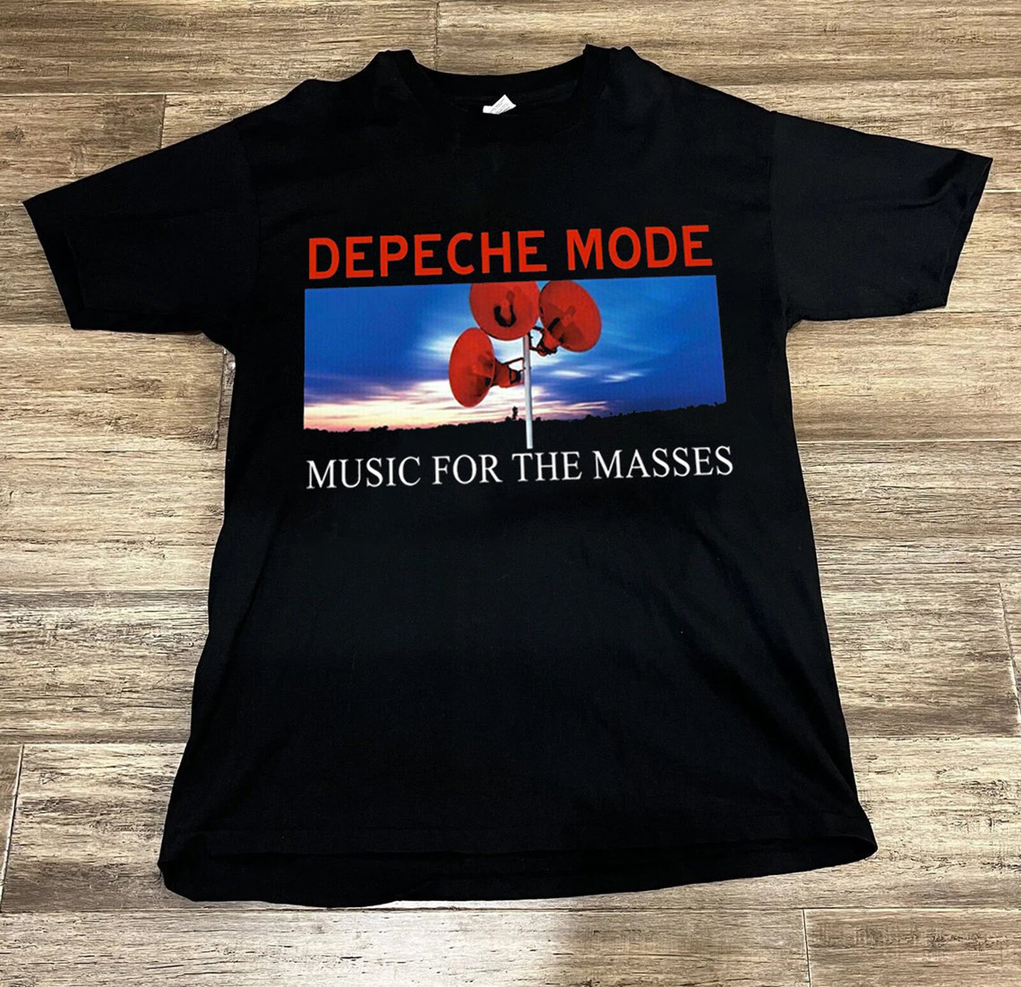 Discover Maglietta T-Shirt Depeche Mode Uomo Donna Bambini Vintage Music For The Masses